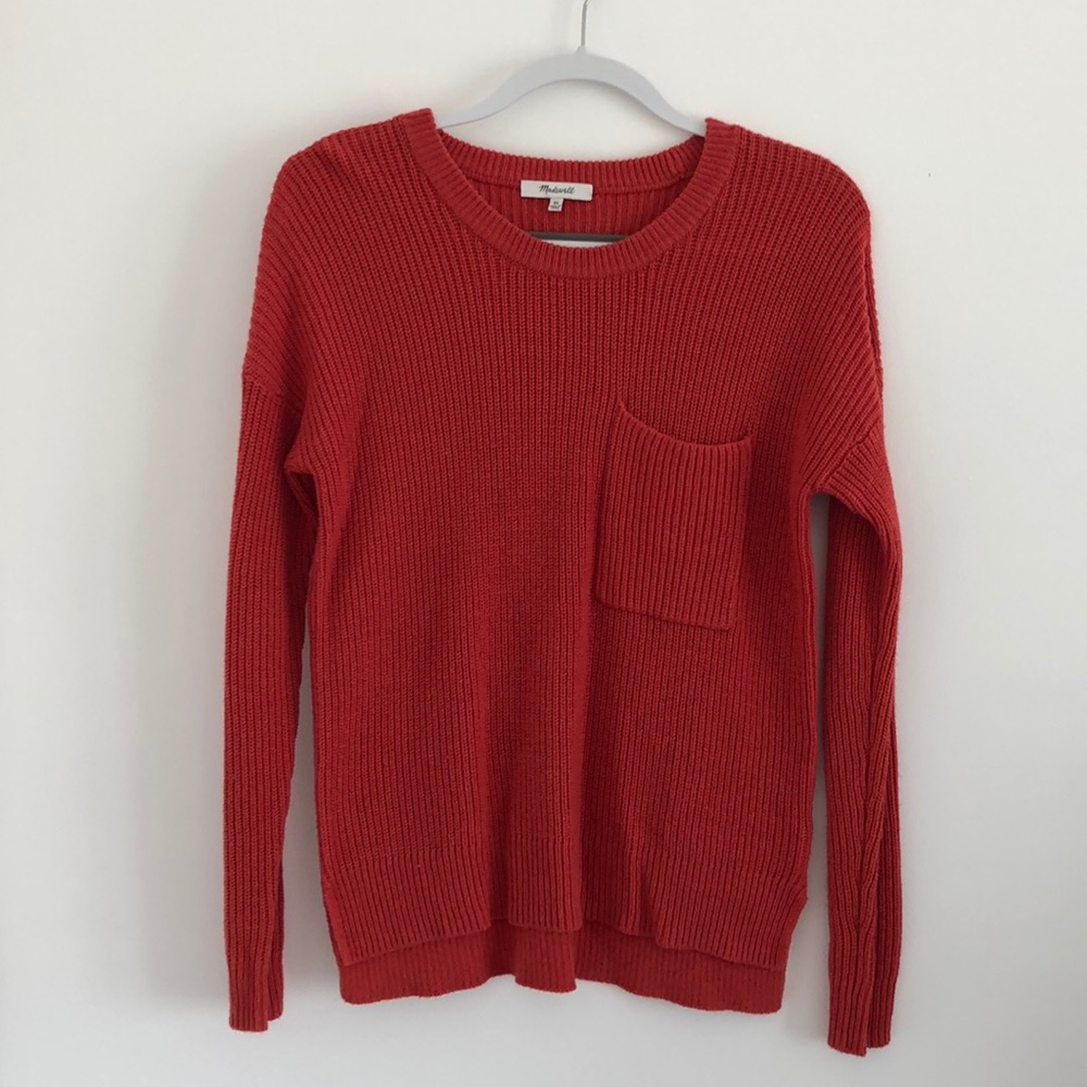 Madewell Red Sweater